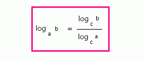 Goat Penelope Stab Formula : Transformarea unui logaritm dintr-o bază în alta – Matematica E  Simplă